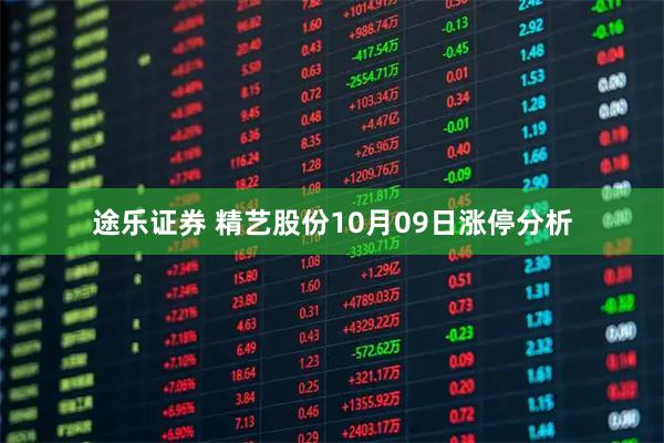 途乐证券 精艺股份10月09日涨停分析